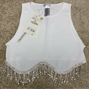 Zara Embellished CropTop